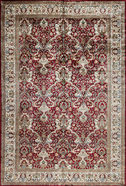 121838 GOLDEN AGE <br> PARIS, RED/IVOY 
